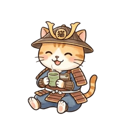 にゃんこ武士