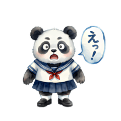 Panda High School Girl