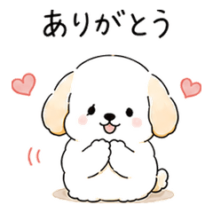 ゆる犬のやさしい気づかい返信