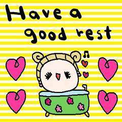 (nenerin日常スタンプ691英語気遣い)