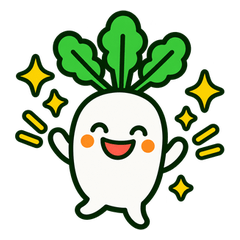源助大根ちゃん　毎日のあいさつ