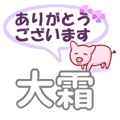 大霜「おおしも」さん専用。日常会話