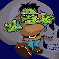 Animated Spooky Halloween Stickers