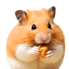 動く！リアルハムスター