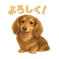 チョコタンダックスの日常スタンプ