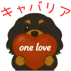 Kuu-chan&#39;s Life 2 Black & Tan Cavalier