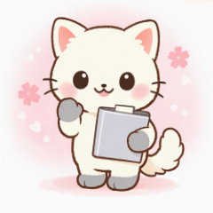 "Nuts" the Office Cat Stickers
