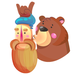 Hipster & Bear