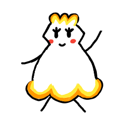 Popcorn girl's daily life