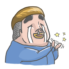 The little guy is angry.