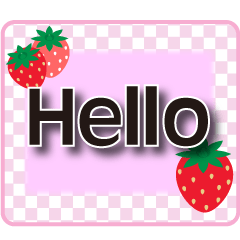 Strawberry pink abstract Dialog box 11