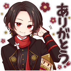 毎日使える❀加州清光スタンプ【刀剣乱舞】