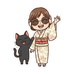 Phoebe Daily Line Sticker