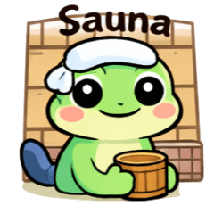 Tony the Lizard -Japan Onsen Adventure