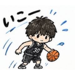 男子バスケ部の日常