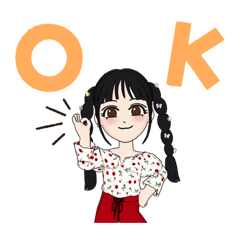 可愛いね！ねねちゃんスタンプ