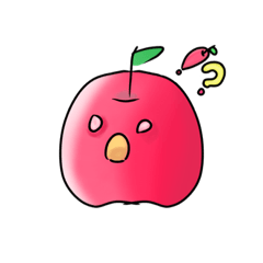 りんごくんの日常会話スタンプ