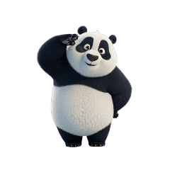 【敬礼パンダ】