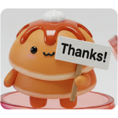 パンケーキカプセルトイ(四角型)