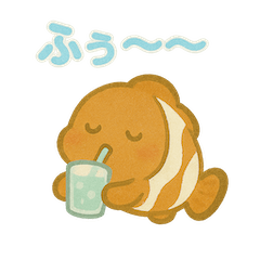 夏に使えるかわいいカクレクマノミ