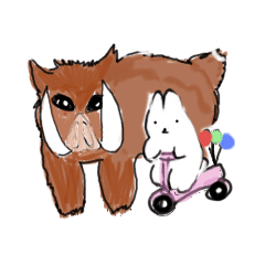 おもちこりーにょの「日常は愛⑦」