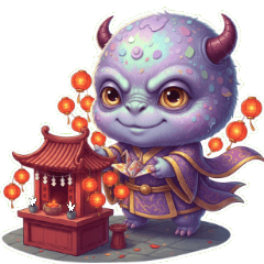 小悪魔の発財祈願