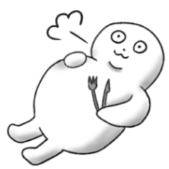 こだまは日常を楽しんでいる。