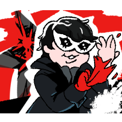 P5R×可哀想に！アニメーションスタンプ