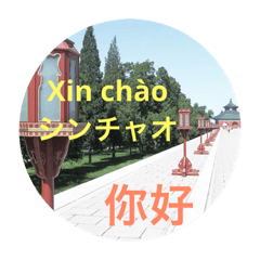 カタカナ付きベトナム語と中国語