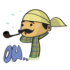 Myanmar Old Man - A Ba