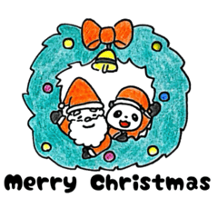 【英語ver】メリクリ！パンダのパンちゃん