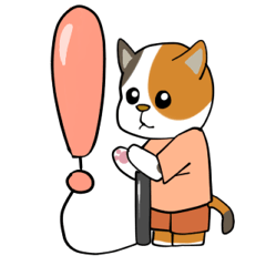 三毛猫のビッグサプライズ