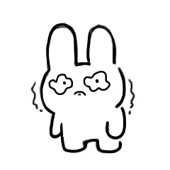 Scribbling Rabbit's Daily Life