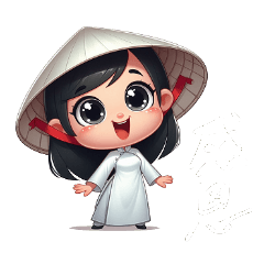 Cute Baby Cartoon - Vietnam 2