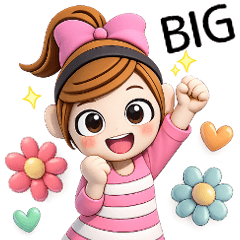 おちゃめ3Ｄになる♥年中使えるお気遣いBIG