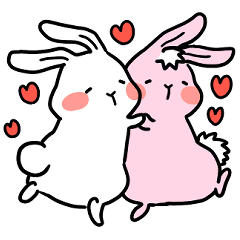 うさぎ穴からこんにちは