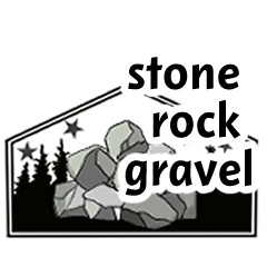 石/岩/砂利業スタンプ