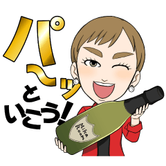 バー美香の部屋オフィシャルステッカー