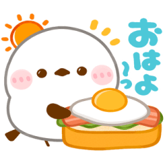 動く♡シマエナガ