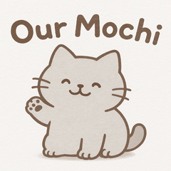 This is my cat Mochi.