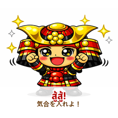 侍スタンプ：日本語＆タイ語