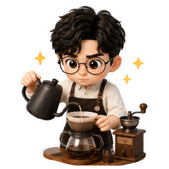 Title Office Smart Worker Guy Cute Boy