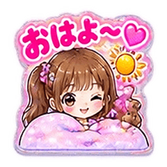 ぷっくりシール（平成女児の毎日）