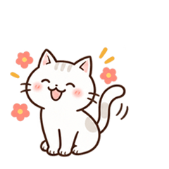 【動く！】ねこのラテッテ♪