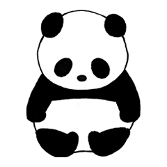 【カタヌキヤ】パンダバウムのパンダ