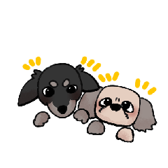 dog sticker sorajiro rime