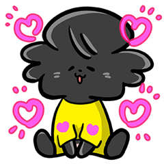 【黒】トイプーCちゃんとベンケイガニ