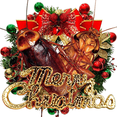 Jessie-62-Big Cockroach-Merry Christmas
