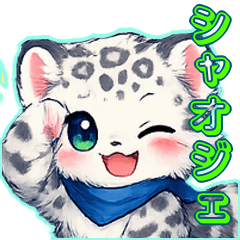 ヤンチャなシャオジェのご挨拶