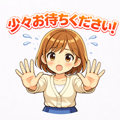 毎日でも使える大人かわいい敬語スタンプ2